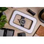 LED VLOG gaisma - Newell Freya LED Lamp with Magnetic Smartphone Mount, 3000mAh Battery - perc šodien Master Foto veikalā un ar piegādi