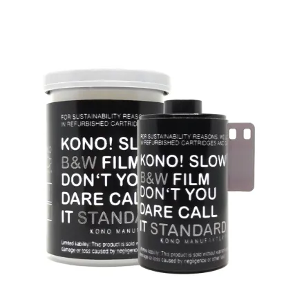 KONO SLOW B&W FILM ISO 6 - 35mm photo film