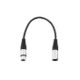 Accessories for microphones - Microphone XLR Patch Cable 30cm metal connectors - buy today in Master Foto store and with delivery