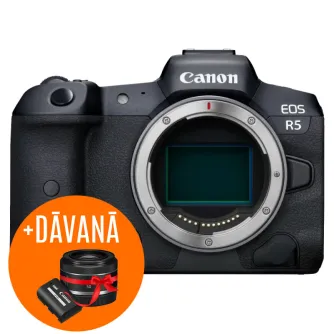 Беззеркальные камеры - Canon EOS R5 Full Frame Mirrorless Camera 45MP 8K 20fps - быстрый заказ от производителя Лучший выбор профессионалов