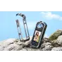 Sporta kameru aksesuāri - PULUZ metal protective case with lens cover for Insta360 X5 PU748H - ātri pasūtīt no ražotāja