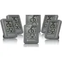 BRESSER Temeo Hygro Indicator 6 piece set Thermo-/Hygrometer