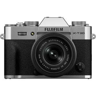 Bezspoguļa kameras - Fujifilm X-T30 III mirrorless camera XC13-33 Kit Silver - perc šodien Master Foto veikalā un ar piegādi