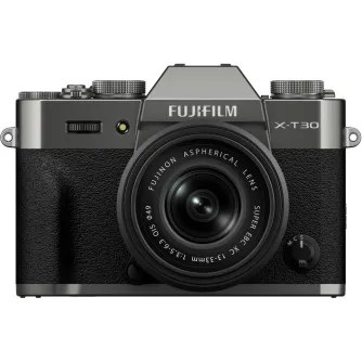 Bezspoguļa kameras - Fujifilm X-T30 III mirrorless camera XC13-33 Kit Charcoal Silver - perc šodien Master Foto veikalā un ar piegādi