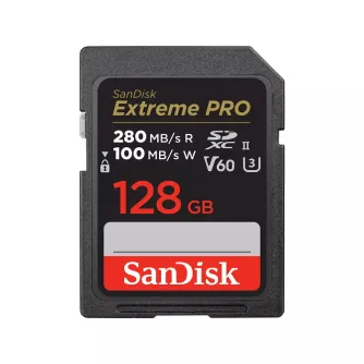 Atmiņas kartes - SanDisk Extreme Pro SDXC 128GB UHS-II C10 U3 V60 (SDSDXEP-128G-GN4IN) - perc šodien Master Foto veikalā un ar piegādi