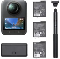 DJI Osmo 360 akciju kamera Adventure Combo ar 8K videu, 120MP stilliem un aksesuāriem, tostarp trim rezervēm baterijām, selfie stiķi un baterijas kasti.DJI Osmo 360 akciju kamera Adventure Combo ar 8K videu, 120MP stilliem un aksesuāriem, tostarp trim rezervēm baterijām, selfie stiķi un baterijas kasti.