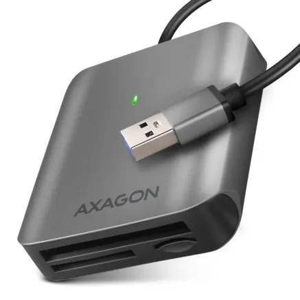 Axagon MEMORY READER USB3.2 3-SLOT/SD/MICROSD/CF CRE-S3 AXAGON