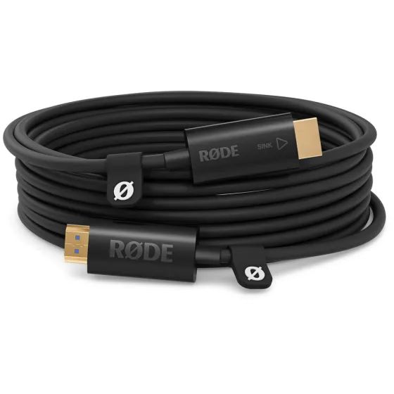 R&Oslash;DE 10M - 2.0 HDMI Cable, (dia 6mm)