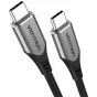 Datu Kabeļi - Vention USB-C to USB-C 3.1 60W cable Vention TAAHD 0.5m (gray) - perc šodien Master Foto veikalā un ar piegādi