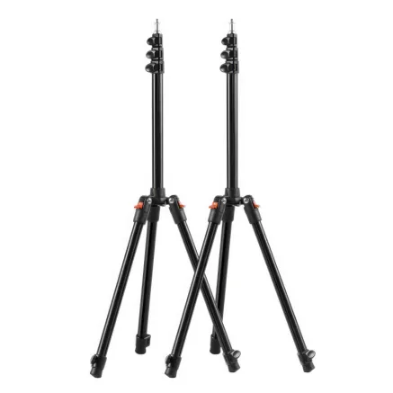 K&F Concept KF34.038S1 2x Light Stand Set - 200 cm KF5113
