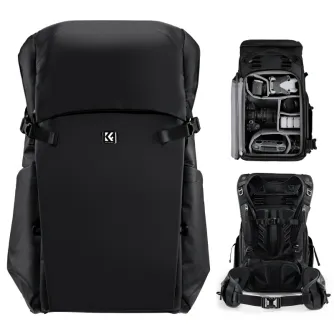 Mugursomas - K&F Concept Star Wander 04 Camera backpack 30 l - Black KF5222 - perc šodien Master Foto veikalā un ar piegādi