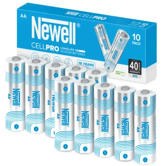 Baterijas, akumulatori un lādētāji - Newell CellPro AA alkaline battery, 10 pcs - perc šodien Master Foto veikalā un ar piegādi