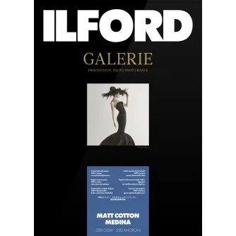 Fotopapīrs printeriem - ILFORD GALERIE MATT COTTON MEDINA 320G 10X15CM 50 SHEETS 2002851 - ātri pasūtīt no ražotāja