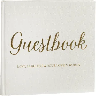 Albumi - FOCUS ESSENCE ALBUM 20X20 GUESTBOOK LOVE, LAUGHTER & YOUR LOVELY WORDS 131413 - ātri pasūtīt no ražotāja