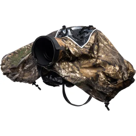 THINK TANK RAIN COVER I REALTREE APX CAMO (EYEPIECE REQUIRED) I HYDROPHOBIA D 70-200 V3 740615