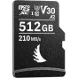 Atmiņas kartes - ANGELBIRD MICROSD AV PRO MK2, A2 I R210/W175 (V30) 512GB AVP512MSDMK2V30 - ātri pasūtīt no ražotāja