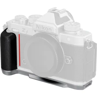 Ietvars kameram CAGE - SMALLRIG 5706 L-SHAPED MOUNT PLATE WITH SILICONE HANDLE FOR NIKON Z F SILVER 5706 - ātri pasūtīt no ražotāja