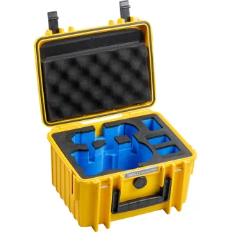 Cietie Koferi - BW OUTDOOR CASES TYPE 2000 FOR DJI MINI 5 PRO / YELLOW 111565 - ātri pasūtīt no ražotāja
