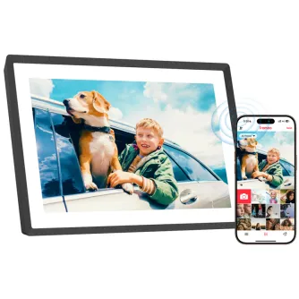 Foto rāmīši - LEXAR I PEXAR DIGITAL PICTURE FRAME I 10.1-INCH (BLACK) EXPANDABLE WITH 32GB SD CARD OR USB FLASH PX-101TGRYGL - ātri pasūtīt no ražotāja