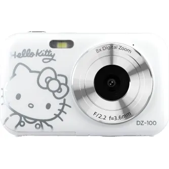 Kompaktkameras - YASHICA X HELLO KITTY DIGITAL CAMERA DZ-100 (WHITE) YAS-DZ10HKP-WH - ātri pasūtīt no ražotāja