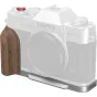 Рамки для камеры CAGE - SMALLRIG 5667 L-SHAPED MOUNT PLATE WITH WOODEN HANDLE FOR FUJIFILM T30 / T30 II / X-T30 III SILVER - быстрый заказ от производителя