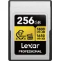 Memory Cards - LEXAR CFEXPRESS 4.0 PRO GOLD, VPG400/IP68, R1800/W1650 (TYPE A) 256GB LCAEXG4256G-RNENG - quick order from manufacturer