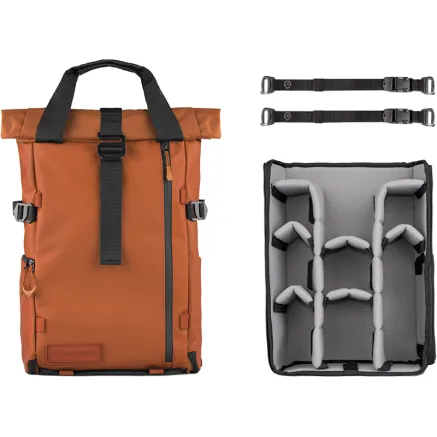 WANDRD PRVKE PHOTO BUNDLE 21L SEDONA ORANGE PK21-SO-PB-4