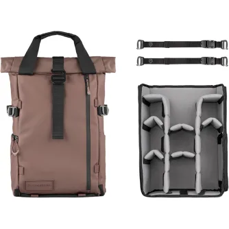 Mugursomas - WANDRD PRVKE PHOTO BUNDLE 21L ATACAMA CLAY PK21-AC-PB-4 - ātri pasūtīt no ražotāja