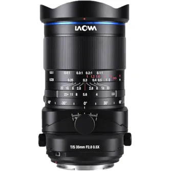 MIRRORLESS Objektīvi - LAOWA 35MM F/2.8 ZERO-D T/S 0.5X MACRO LENS - HASSELBLAD XCD VE3528TS-XCD - ātri pasūtīt no ražotāja