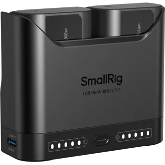 Kameras bateriju lādētāji - SMALLRIG 5487 TURBO CHARGING KIT FOR DMW-BLK22 CAMERA BATTERIES 5487 - ātri pasūtīt no ražotāja