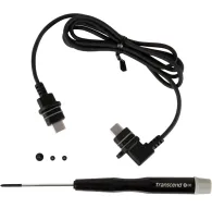 Dash Cameras - TRANSCEND BODY CAMERA ACCESSORY KIT I CABLE FOR DRIVEPRO BODY 30/60/70 TS-DBK3 - quick order from manufacturerDash Cameras - TRANSCEND BODY CAMERA ACCESSORY KIT I CABLE FOR DRIVEPRO BODY 30/60/70 TS-DBK3 - quick order from manufacturer