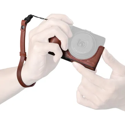 SMALLRIG 5678 LEATHER CASE KIT FOR RICOH GR IV / GR III / GR IIIX / GR III HDF / GR IIIX HDF (RED) 5678