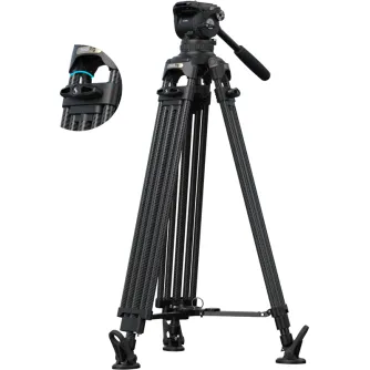 Video Tripods - SMALLRIG 5578 FSD18 FREESPEED HEAVY-DUTY CARBON FIBER TRIPOD 5578 - quick order from manufacturer