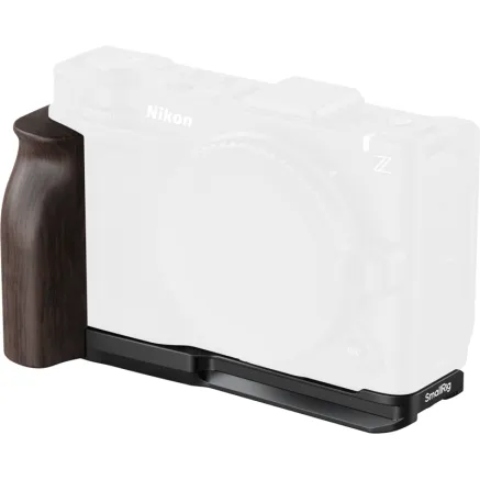 SMALLRIG 5906 L-SHAPED MOUNT PLATE WITH WOODEN HANDLE FOR NIKON ZR