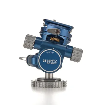 Tripod Heads - Benro 3-Way Geared Head GD36PT - buy today in Master Foto store and with delivery