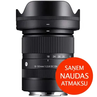 MIRRORLESS Objektīvi - Sigma 18-50mm F2.8 DC DN Contemporary for Canon RF-S mount APS-C lens Standard zoom - perc šodien Master Foto veikalā un ar piegādi Profesionāļu labākā izvēle