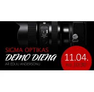 Фото подарки - Sigma optikas demo diena 11.04.2026. - rezervācijas biļete - быстрый заказ от производителяФото подарки - Sigma optikas demo diena 11.04.2026. - rezervācijas biļete - быстрый заказ от производителя