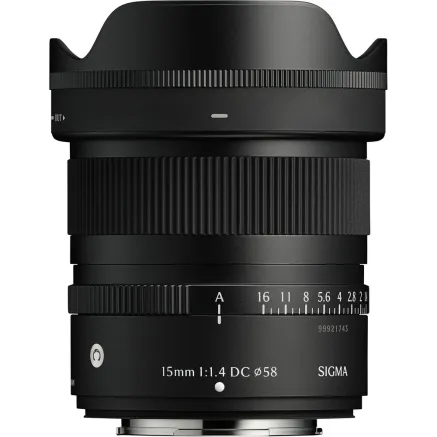 Sigma 15MM F/1.4 DC CONTEMPORARY FUJIFILM X-MOUNT
