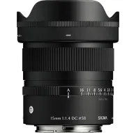 Mirrorless Lenses - Sigma 15mm F1.4 DC Contemporary for Sony E-mount APS-C mirrorless wide-angle - buy today in Master Foto store and with deliveryMirrorless Lenses - Sigma 15mm F1.4 DC Contemporary for Sony E-mount APS-C mirrorless wide-angle - buy today in Master Foto store and with delivery