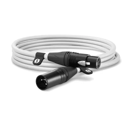 RODE XLR CABLE-3m White - XLR/XLR cable XLR3M-W