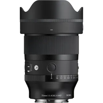 Mirrorless Lenses - Sigma 35mm F1.4 DG II ART for Sony E/FE-Mount Full Frame mirrorless - buy today in Master Foto store and with delivery