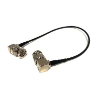 Wires, cables for video - Infinitek L-1.5C2VS flexible SDI cable 2,9mm BNC-BNC 0,5m, BLK, right angle - buy today in Master Foto store and with deliveryWires, cables for video - Infinitek L-1.5C2VS flexible SDI cable 2,9mm BNC-BNC 0,5m, BLK, right angle - buy today in Master Foto store and with delivery