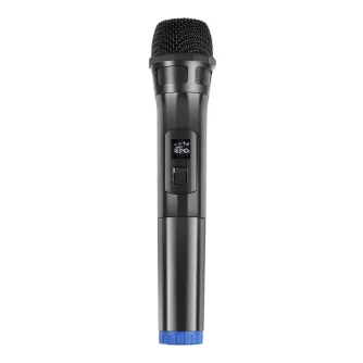 Беспроводные петличные микрофоны - Wireless dynamic microphone UHF PULUZ PU628B 3.5mm (black) - быстрый заказ от производителя