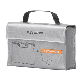 Drone accessories - Sunnylife DC830 battery bag - heat-resistant, splash-proof, 114g, 225x143x60mm - quick order from manufacturer