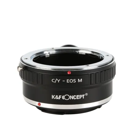 Адаптер K&F Concept Contax Yashica для Canon EOS M