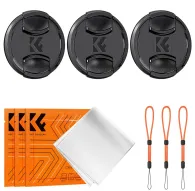 K&F Concept K&F 62MM Lens Caps Kit 3 PCSK&F Concept K&F 62MM Lens Caps Kit 3 PCS