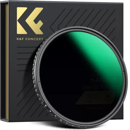 K&F Concept 62MM XV40 Nano-X переменный ND фильтр ND8-ND128
