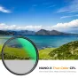 K&F Concept K&F 62MM CPL Filter Nano-Xcel Series