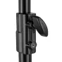 Manfrotto 146B Melnais Alumīnija Augstais Statīva Pagarinājums