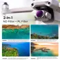 K&F Concept K&F Dronu DJI AIR 2S Filtru komplekts ND8/PL+ND16/PL+ND32/PL+ND64/PL